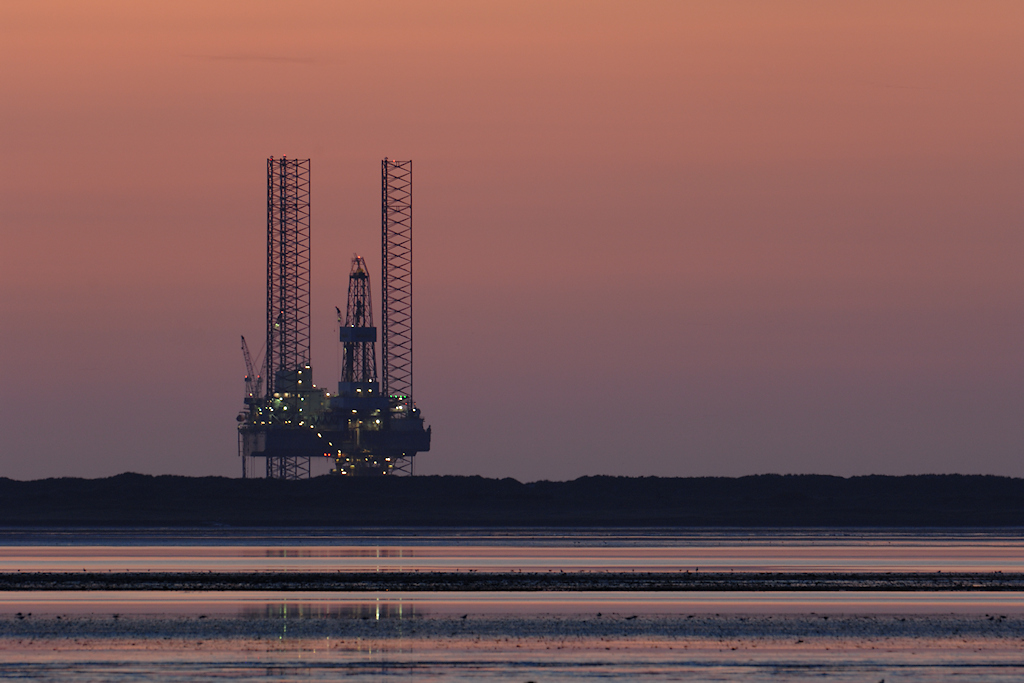 Industri�le activiteiten rond de Waddenzee