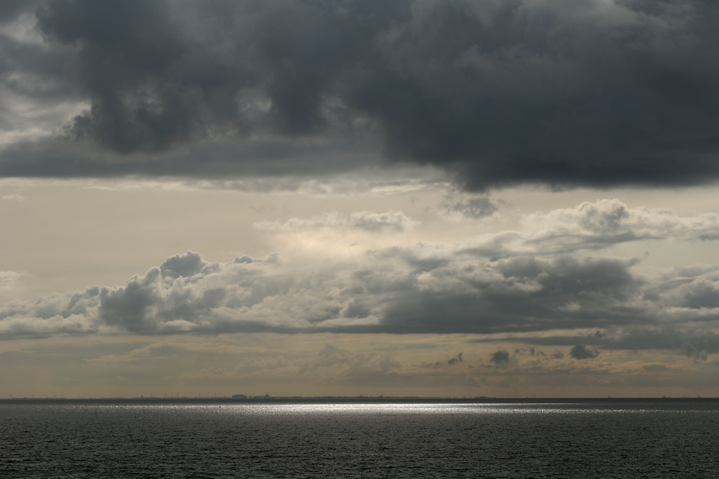 Lichtspel boven het Wad