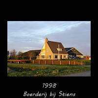 Nieuwbouw boerderij met ligboxenstal bij Stiens