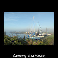 Jachthaven bij de Camping Gaastmeer