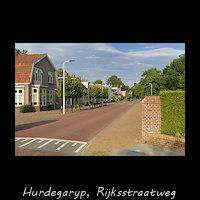 Hurdegaryp, Rijksstraatweg