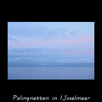 IJsselmeer, Palingfuiken onder de Afsluitdijk