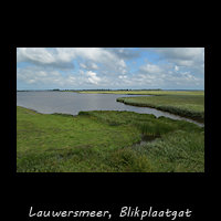 Lauwersmeer, Blikplaatgat en Sennerplaat