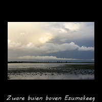 Lauwersmeer, Zware buien boven Ezumakeeg