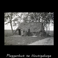 Plaggenhut Houtigehage 1923 - Foto: Uilkema, Klaas - Rijksdienst voor het Cultureel Erfgoed - Documentnummer: SHBO-F-KU176-2819