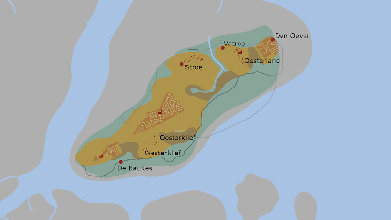 Wieringen als eiland